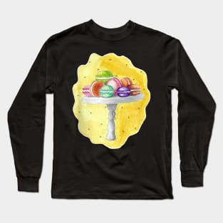 Colorful Macarons Long Sleeve T-Shirt